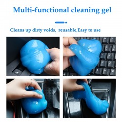 Car Cleaning Gel Putty, Universal Cleaning Mud For Car Interior And Keyboard, Reusable Dust Removal Gel Cleaner Fit For Car Vent/Dash/PC/Laptop/Cameras/Printers/Calculators